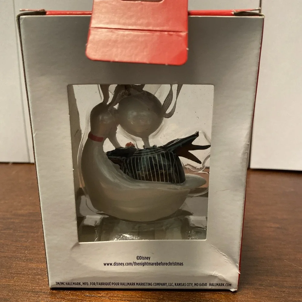 Hallmark ~'Jack‎ Skellington & Zero' ~Christmas Ornament Nightmare B4 Christmas